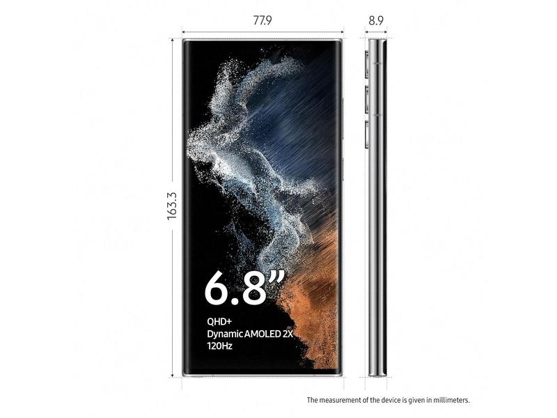Mobilní telefon SAMSUNG Galaxy S22 Ultra 12GB/256GB, bílý (white)