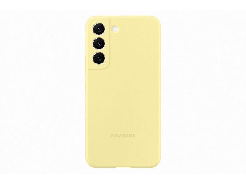 Pouzdro pro Samsung SAMSUNG Silikonový zadní kryt pro S22, žluté (yellow)