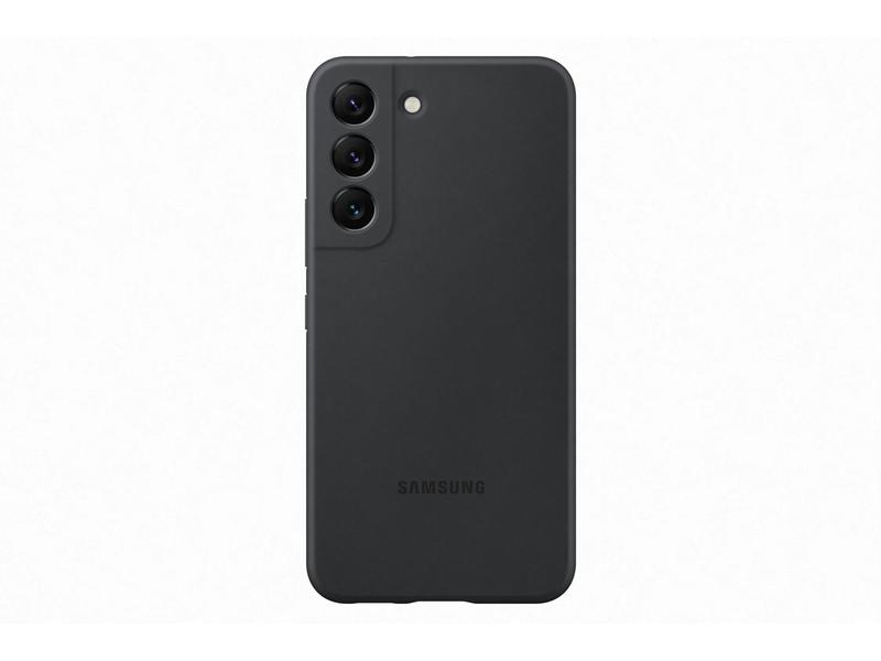 Pouzdro pro Samsung SAMSUNG Silikonový zadní kryt pro S22+, černé (Black)
