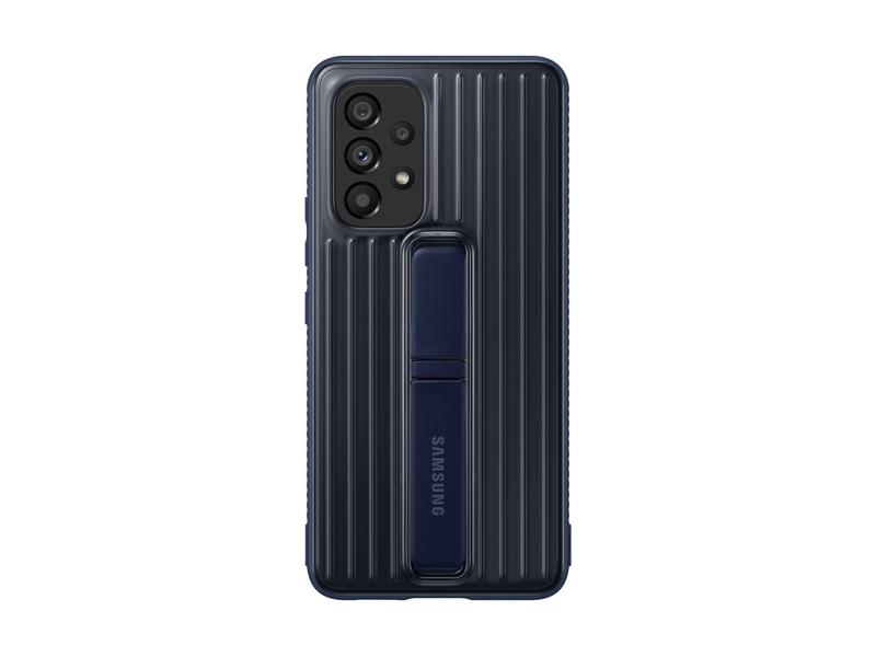 Pouzdro pro Samsung SAMSUNG Tvrzený ochranný kryt se stojánkem A53 5G Navy