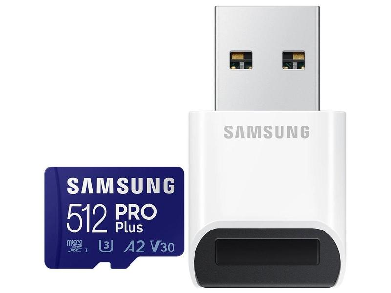 Paměťová karta SAMSUNG micro SDXC 512GB PRO Plus