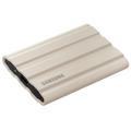 Externí SSD disk SAMSUNG T7 Shield 2TB, béžový