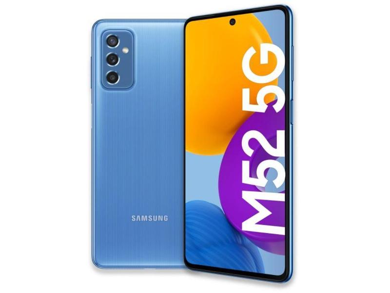 Mobilní telefon SAMSUNG Galaxy M52 5G 6GB/128GB, modrý (blue)