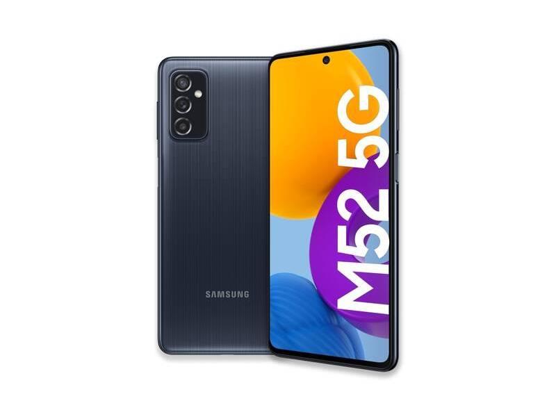 Mobilní telefon SAMSUNG Galaxy M52 5G 6GB/128GB, černý (black)