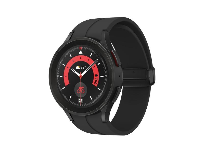 Chytré hodinky SAMSUNG Galaxy Watch 5 Pro LTE 45mm, černé (Black)