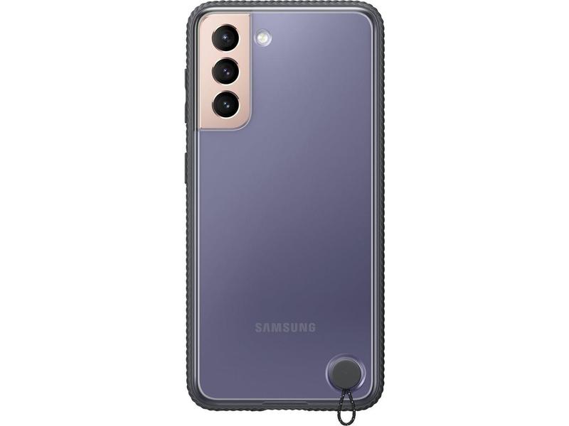 Pouzdro pro Samsung SAMSUNG Průhledný ochranný kryt pro S21+ Black