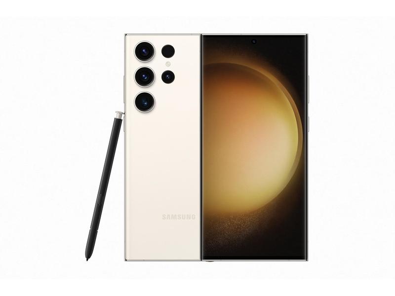 Mobilní telefon SAMSUNG Galaxy S23 Ultra 8GB/256GB, béžový (beige)