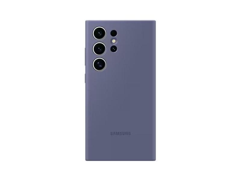 Samsung Silikonový zadní kryt S24 Ultra Violet