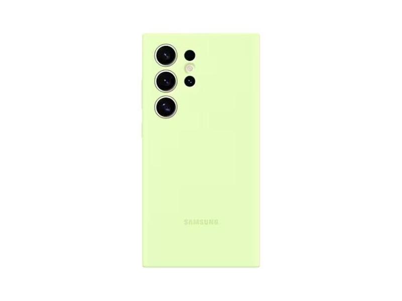 Pouzdro pro Samsung SAMSUNG Silikonový zadní kryt S24 Ultra, zelená (green)