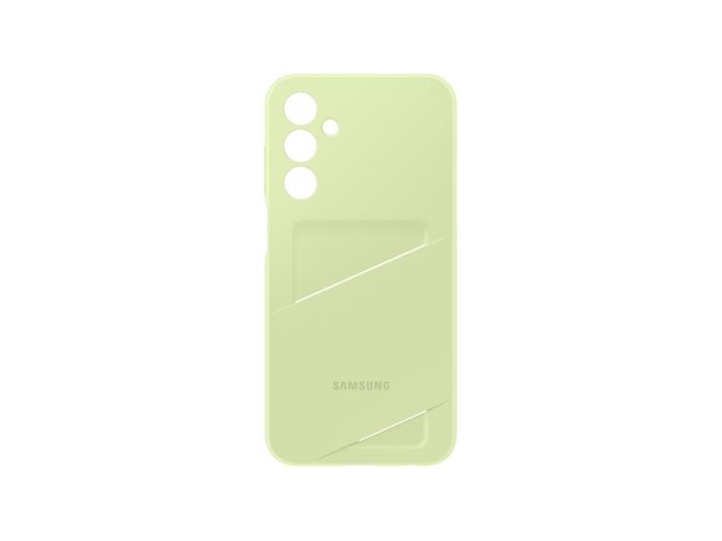 Pouzdro pro Samsung SAMSUNG Zadní kryt s kapsou na kartu pro Samsung Galaxy A25 5G Lime