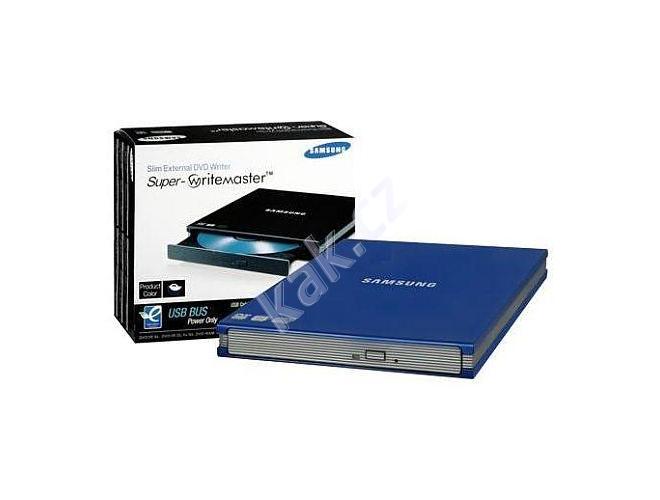 Externí DVD vypalovačka SAMSUNG  SE-S084C, modrá (blue)
