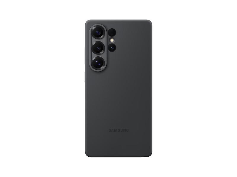Pouzdro pro Samsung SAMSUNG Silikonový zadní kryt pro Galaxy S25 Ultra Black