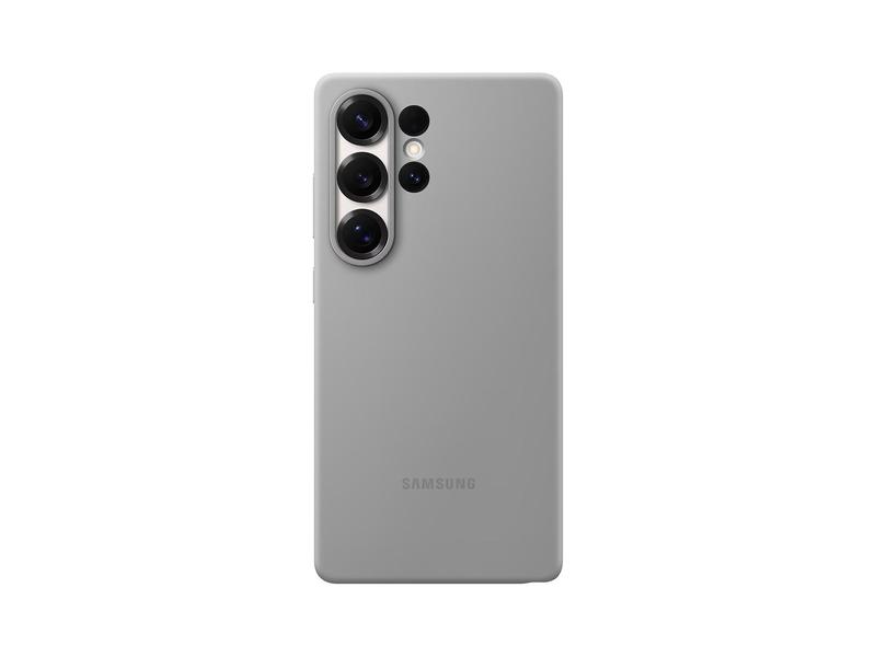 Pouzdro pro Samsung SAMSUNG Silikonový zadní kryt pro Galaxy S25 Ultra Gray