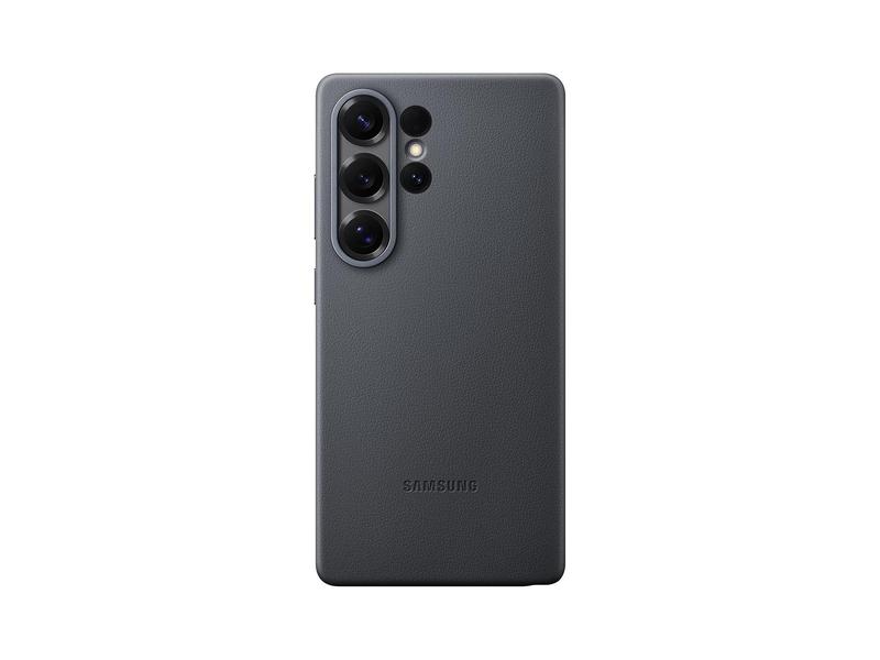 Pouzdro pro Samsung SAMSUNG Ochranný kryt z veganské kůže pro Galaxy S25 Ultra Black