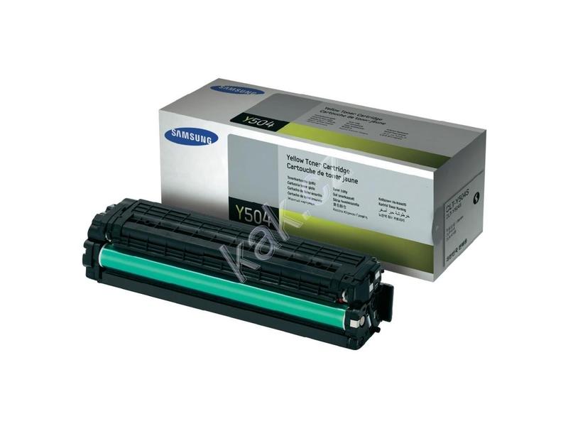 Toner HP SAMSUNG CLT-Y504S, žlutý (yellow), 1800 stran