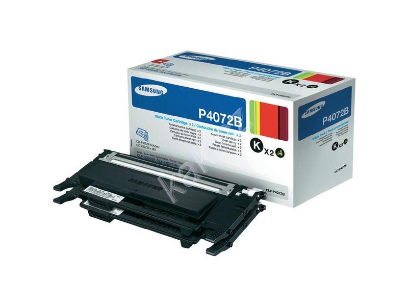 Toner HP SAMSUNG CLT-P4072B (2x CLT-K4072S), černý (black), 2x 1500 stran