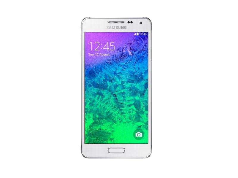 Mobilní telefon SAMSUNG  Galaxy Alpha (SM-G850), bílý (white)