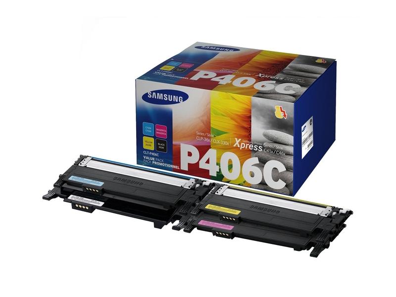 Toner HP SAMSUNG sada toneru CLT-P406C/ELS, CMYK, 1500 + 3x1000 stran