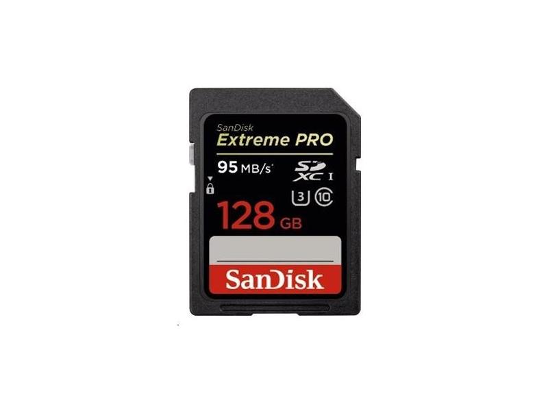 Paměťová karta SANDISK SDXC 128GB Extreme Pro