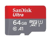 Obrázek k produktu: SANDISK Ultra microSDXC 64GB 100MB/ s + adaptér