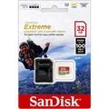Obrázek k produktu: SANDISK microSDHC 32GB Extreme 100MB/s + adaptér