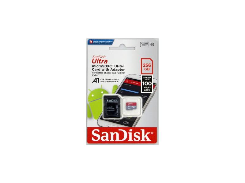 Paměťová karta SANDISK Ultra microSDXC 256GB