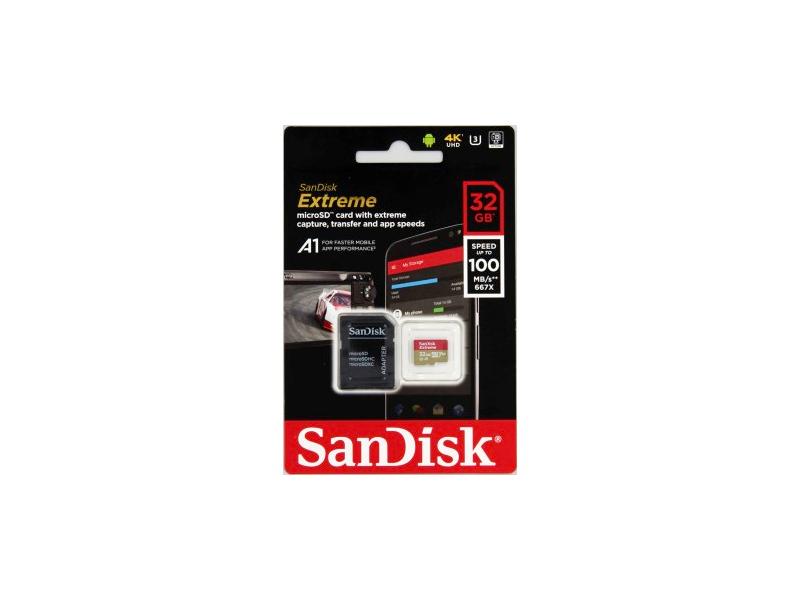 Paměťová karta SANDISK microSDHC 32GB Extreme