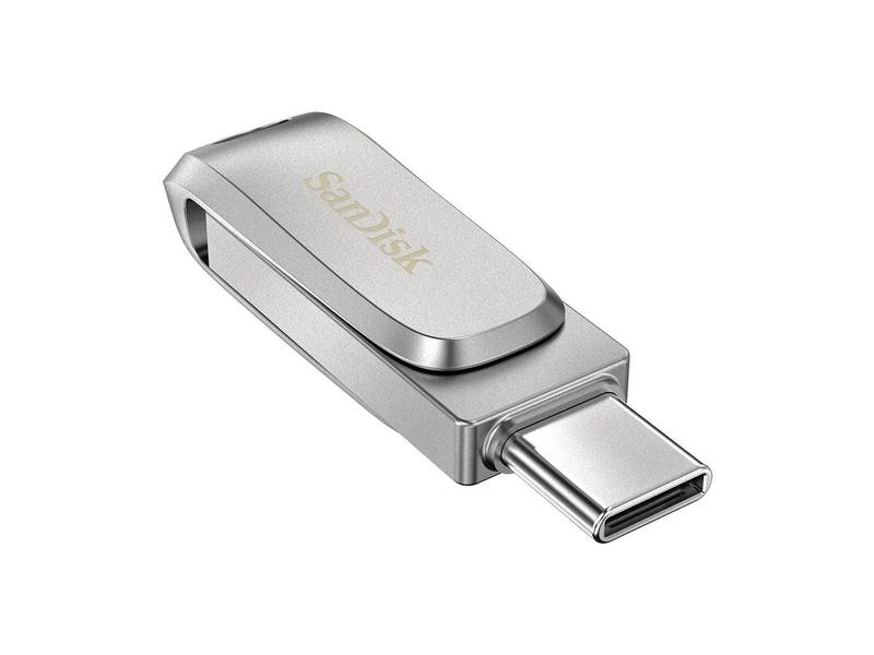 Přenosný flash disk SANDISK Ultra Dual Drive Luxe USB-C 128GB