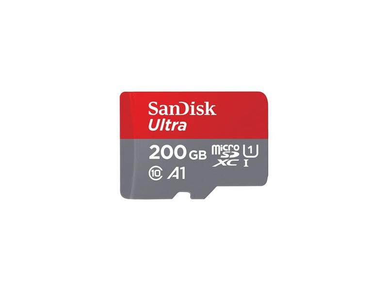 Paměťová karta SANDISK microSDXC 200GB Ultra + adaptér