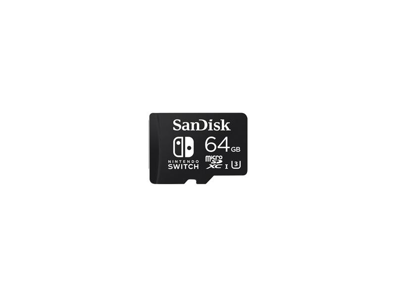 Paměťová karta SANDISK microSDXC 64GB for Nintendo Switch