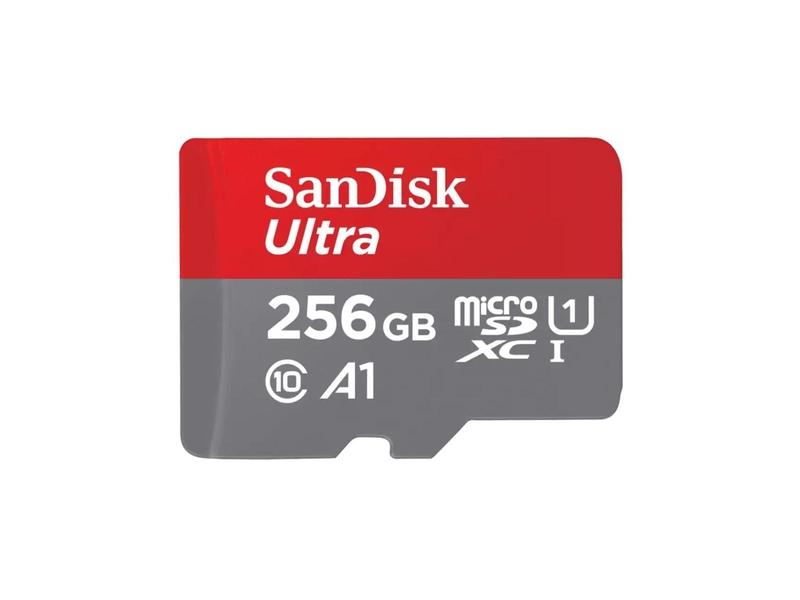 Paměťová karta SANDISK microSDXC 256GB Ultra 120MB/s + adaptér