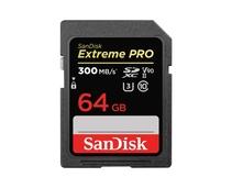 Obrázek k produktu: SANDISK Extreme PRO SDXC 64GB 300MB/s V90 UHS-II