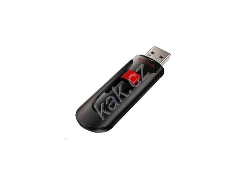 Přenosný flash disk  SANDISK Cruzer Glide 16GB, černá (black)