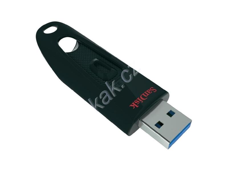 Přenosný flash disk SANDISK Cruzer Ultra 16GB, černá (black)