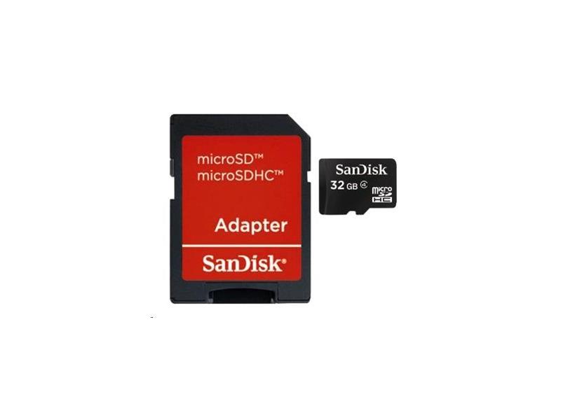 Paměťová karta SANDISK microSDHC 32GB
