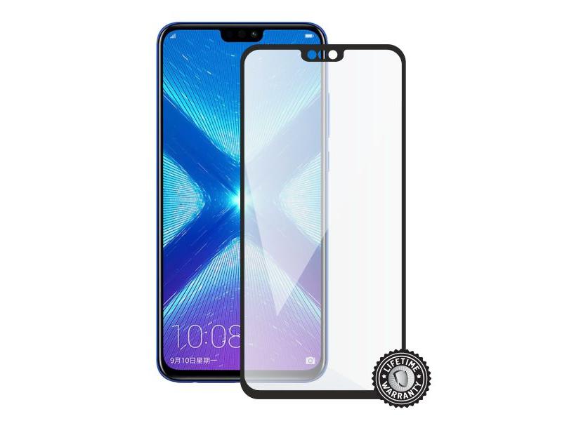 Screenshield HUAWEI Honor 8X Tempered Glass protection (full COVER black)