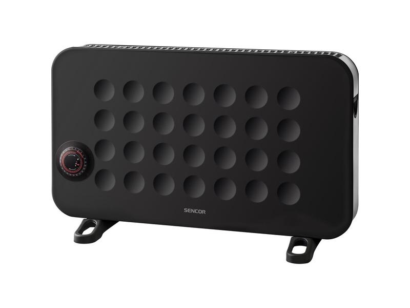 Teplovzdušný konvektor SENCOR SCF 2101BK elektrický konvektor, černý (black)