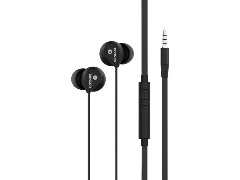 Sluchátka SENCOR SEP 172 VCM, černý (black)