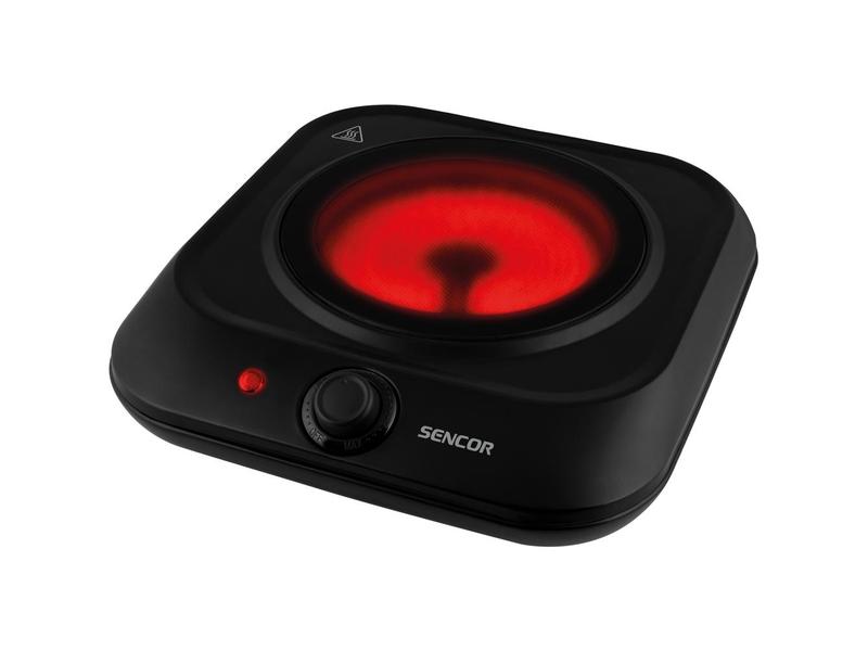 Vařič sklokeramický SENCOR SCP 1763BK, černý (black)