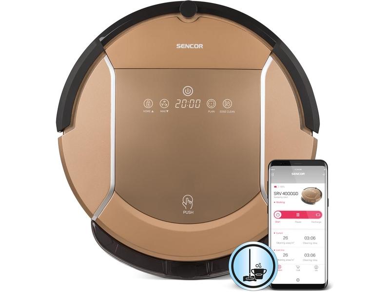 Robotický vysavač SENCOR SRV 4000GD-EUE3