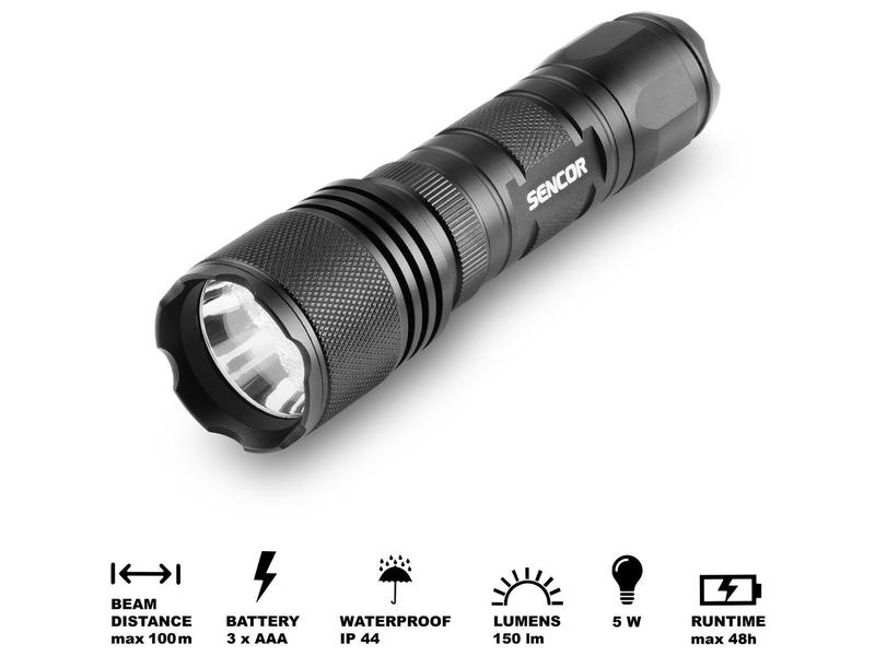 Svítilna SENCOR SLL 110 5W T6 ALU