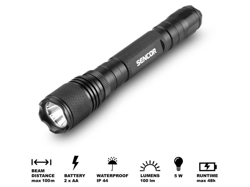 Svítilna SENCOR SLL 111 5W T6 ALU