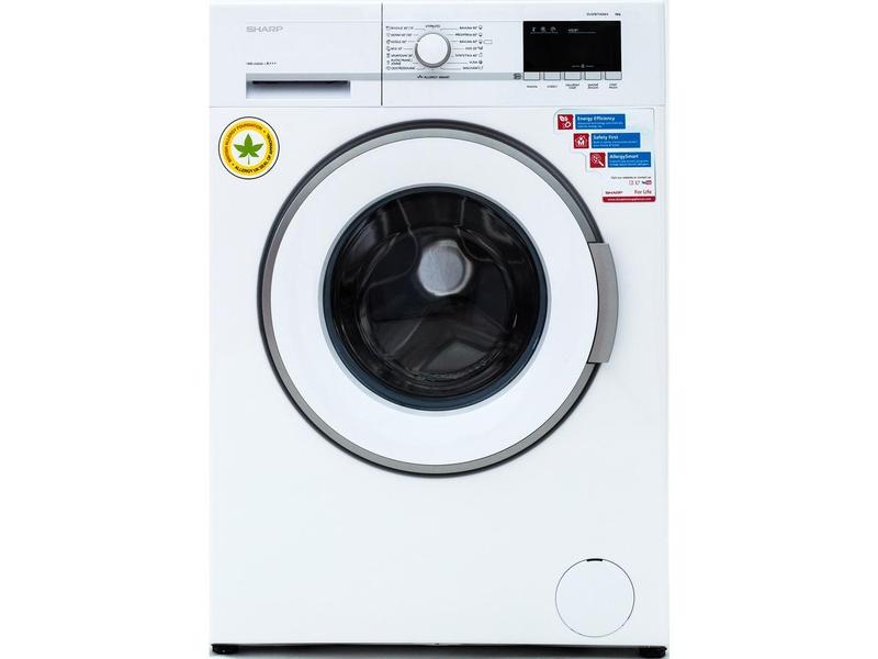 Pračka s předním plněním SHARP ES GFB7143W3, bílá (white)