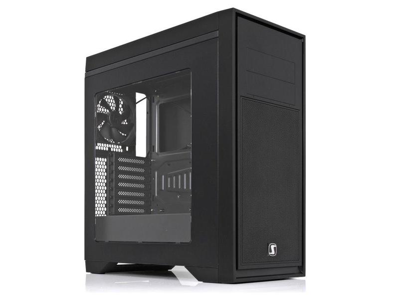Skříň SILENTIUM PC Aquarius X70W skříň MidT Pure Black, černá (black)