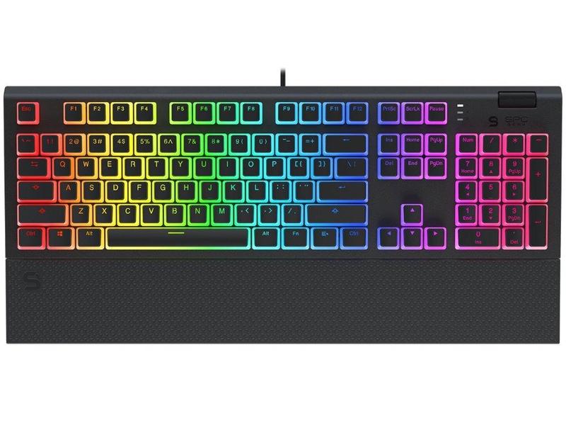 Klávesnice SILENTIUM PC GK650K Omnis Pudding Edition