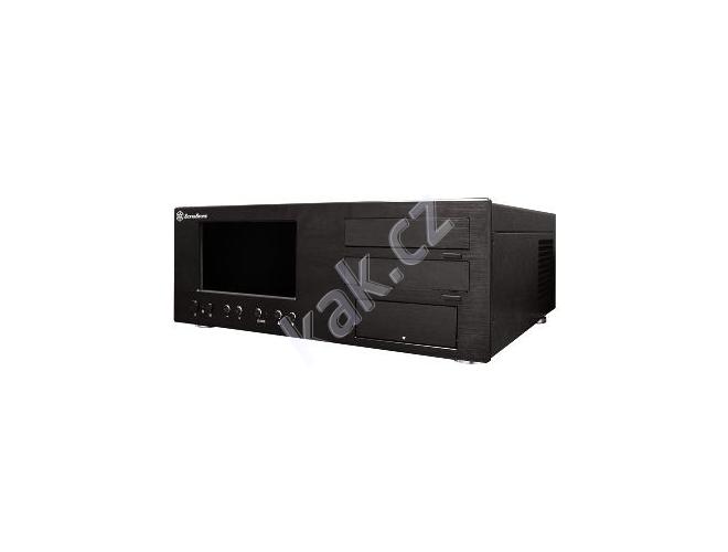 Skříň SILVERSTONE  SST-LC18B Lascala, černá (black)