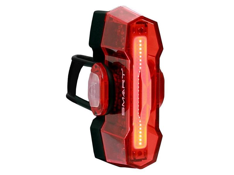 Zadní blikačka na kolo SMART RL-324R-USB