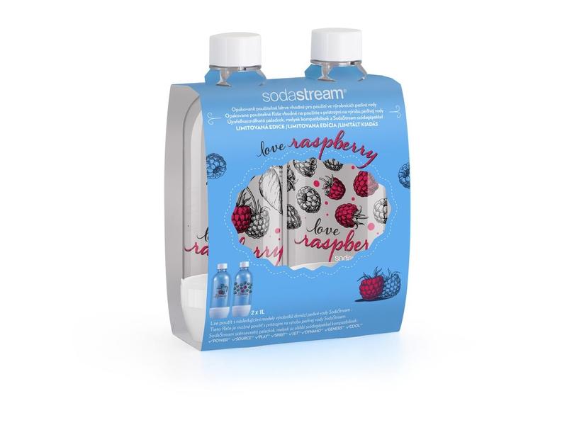 Lahev SODASTREAM LAHEV JET LOVE RASPBERRY 2x1L