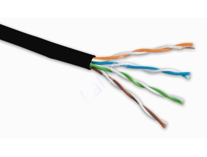  SOLARIX  venkovní kabel UTP drát, Cat5e, 305m