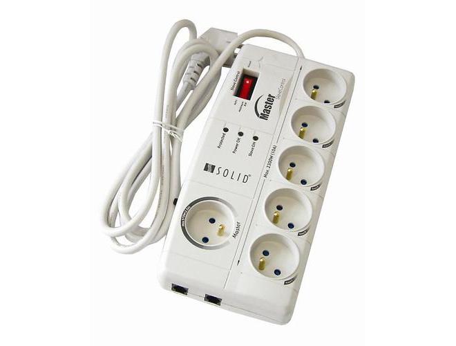 Přepěťová ochrana SOLID  PO31 MASTER, bílá (white)